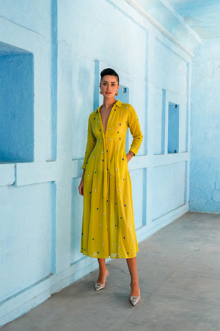 Saffron dress