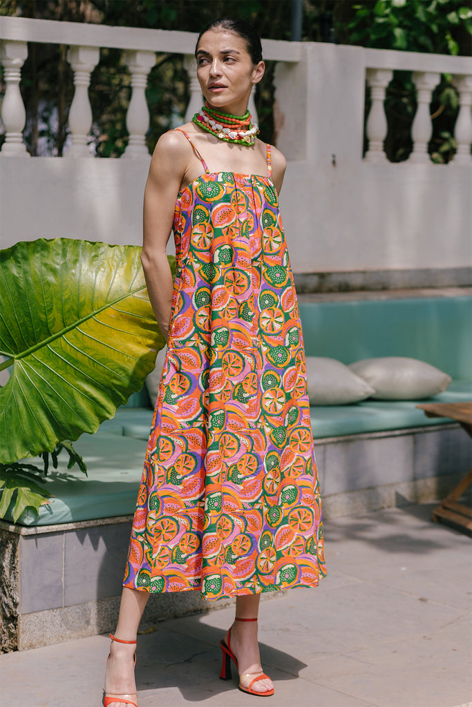 CAMPARI TUBE DRESS