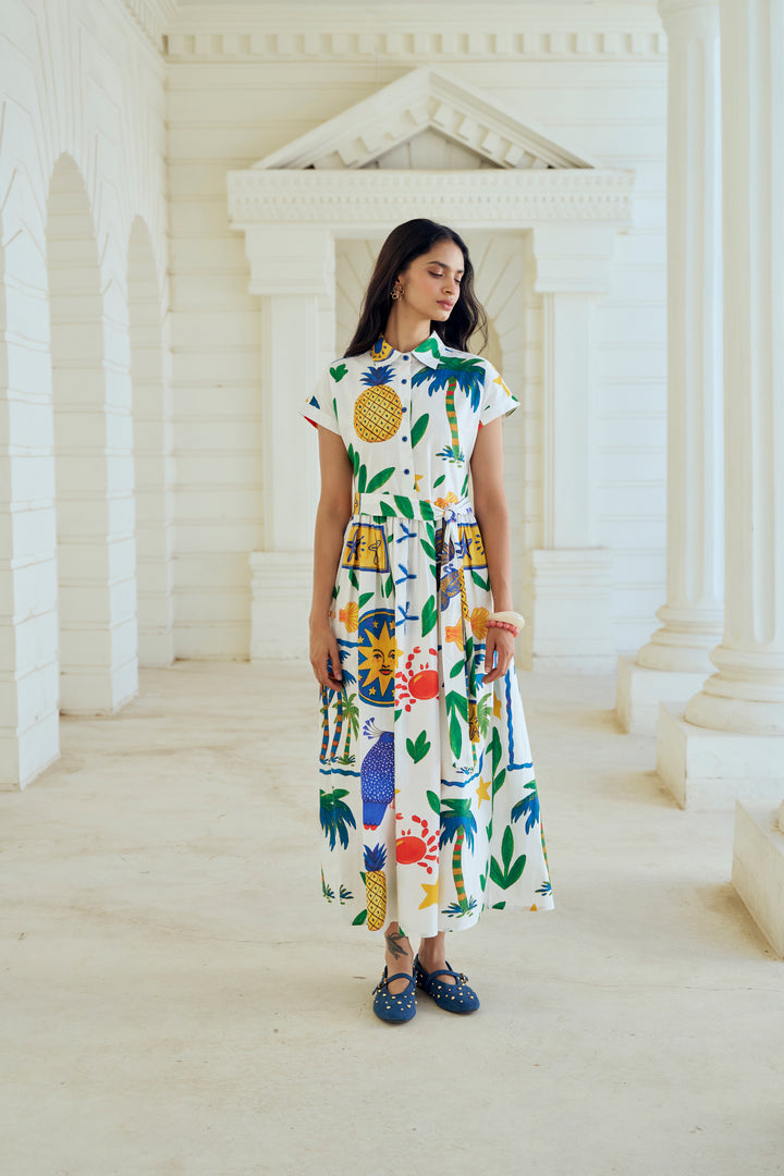 Picante Shirt Dress