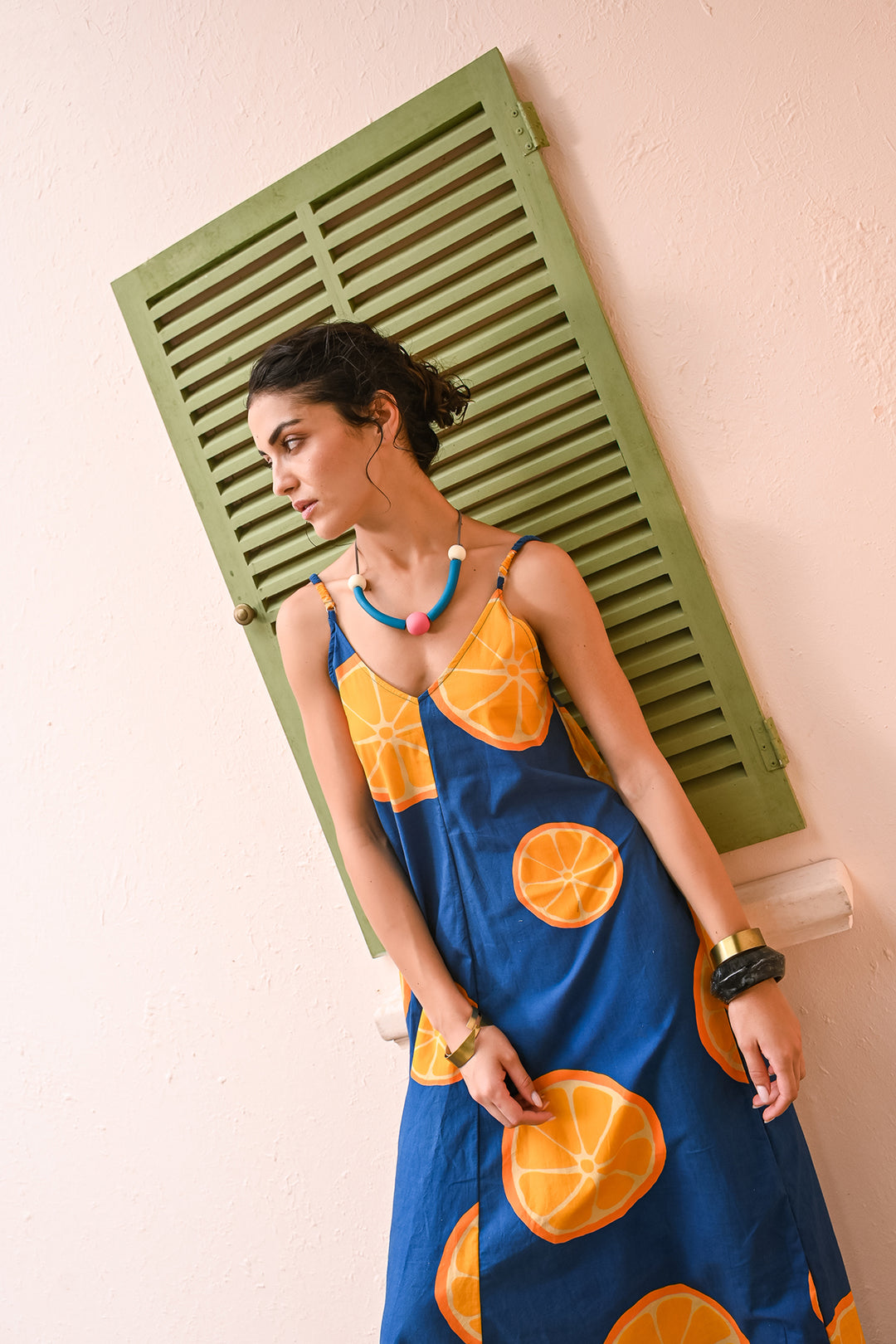 Tangerine Tube Dress