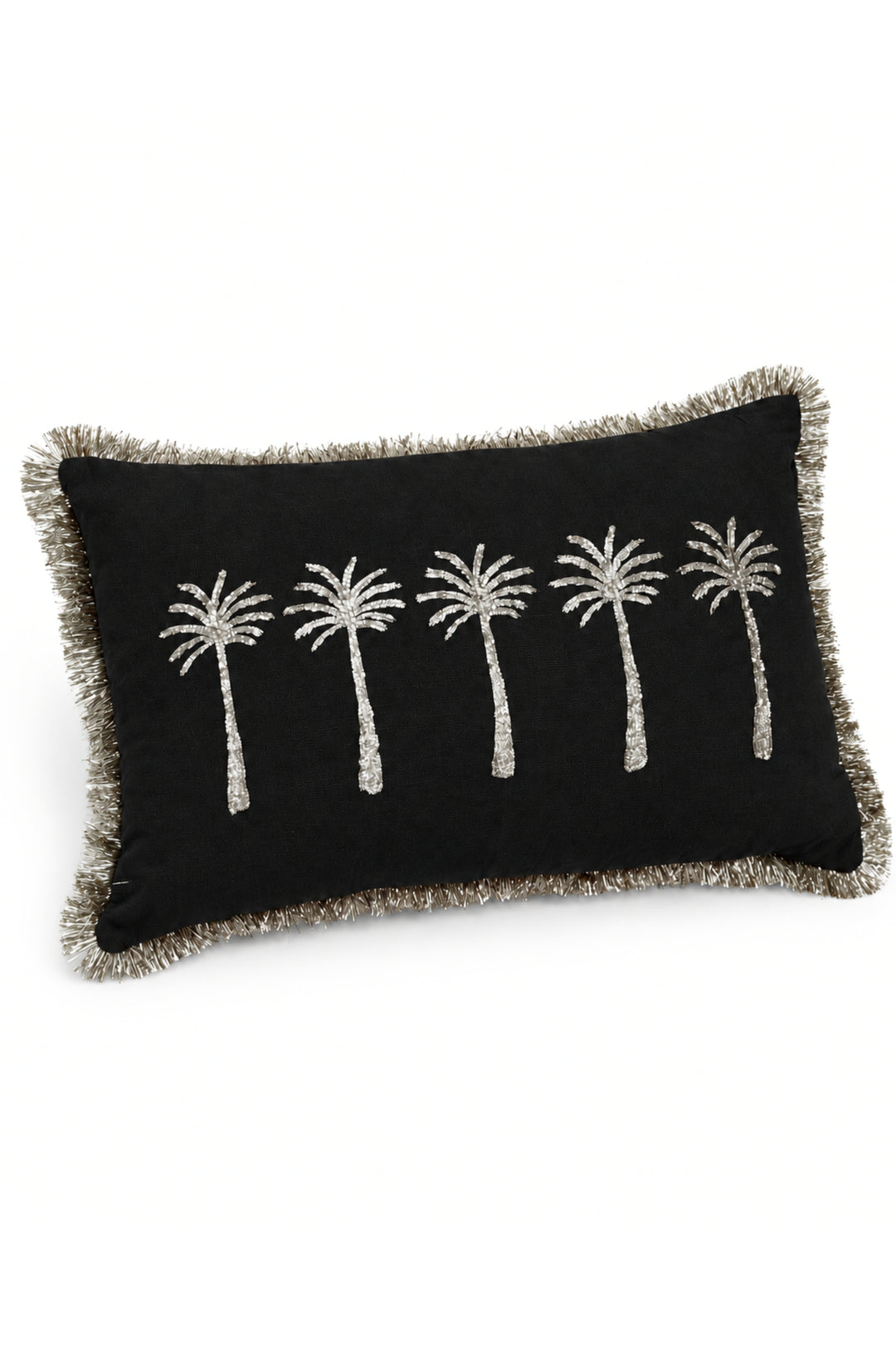 Palm Zari Cushion