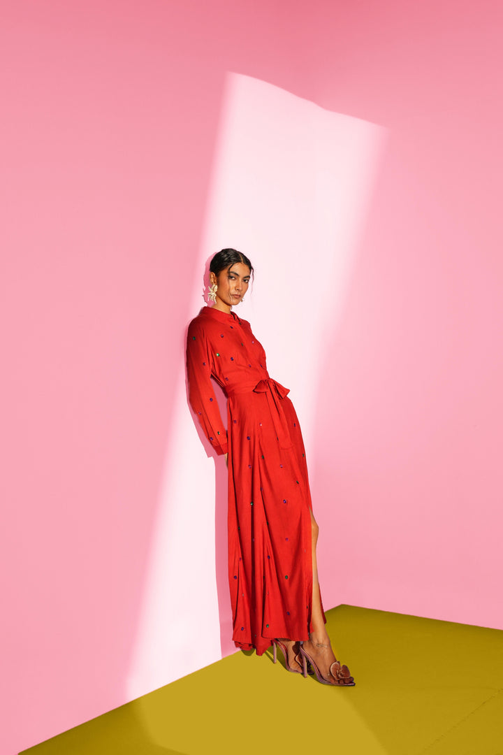 Scarlet dress