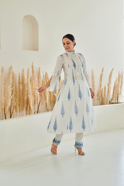 Pankhi Pintuck Kurta