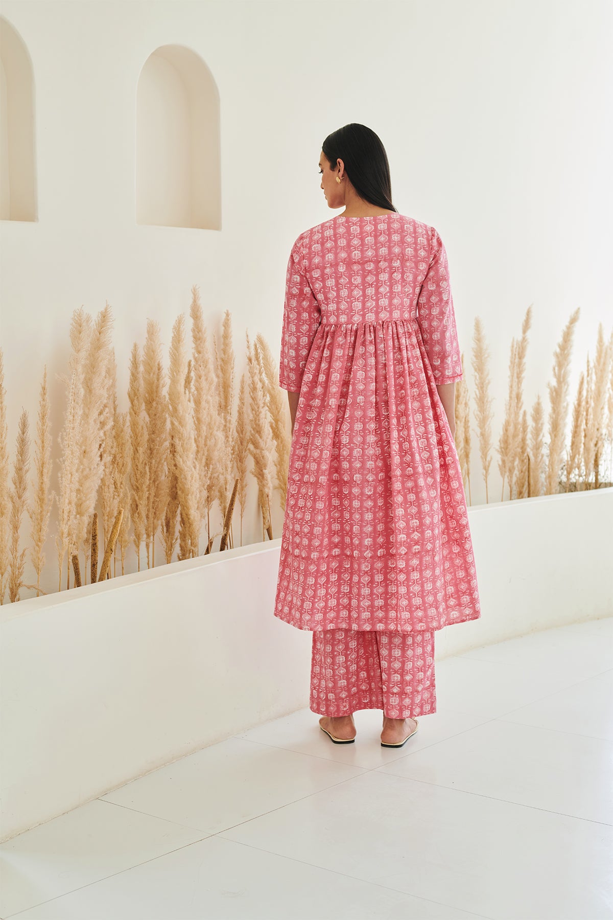 Bahaar gathered kurta