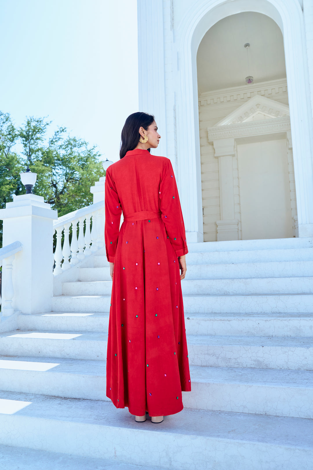 Scarlet dress