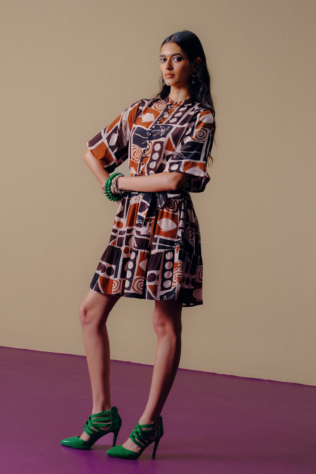 java dresses for ladies IDAYA MIDI AFRICAN PRINT DRESS by heritageclothings - Mid-length Dresse