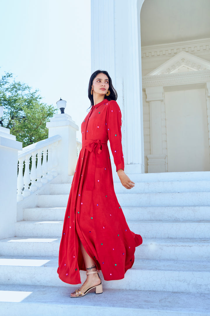 Scarlet dress