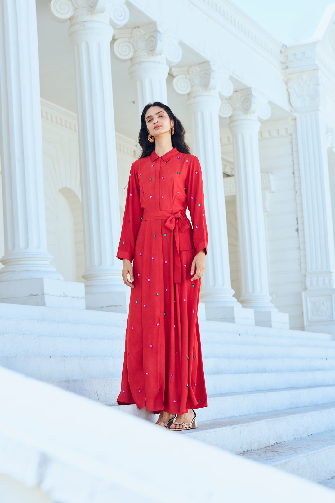 Scarlet dress
