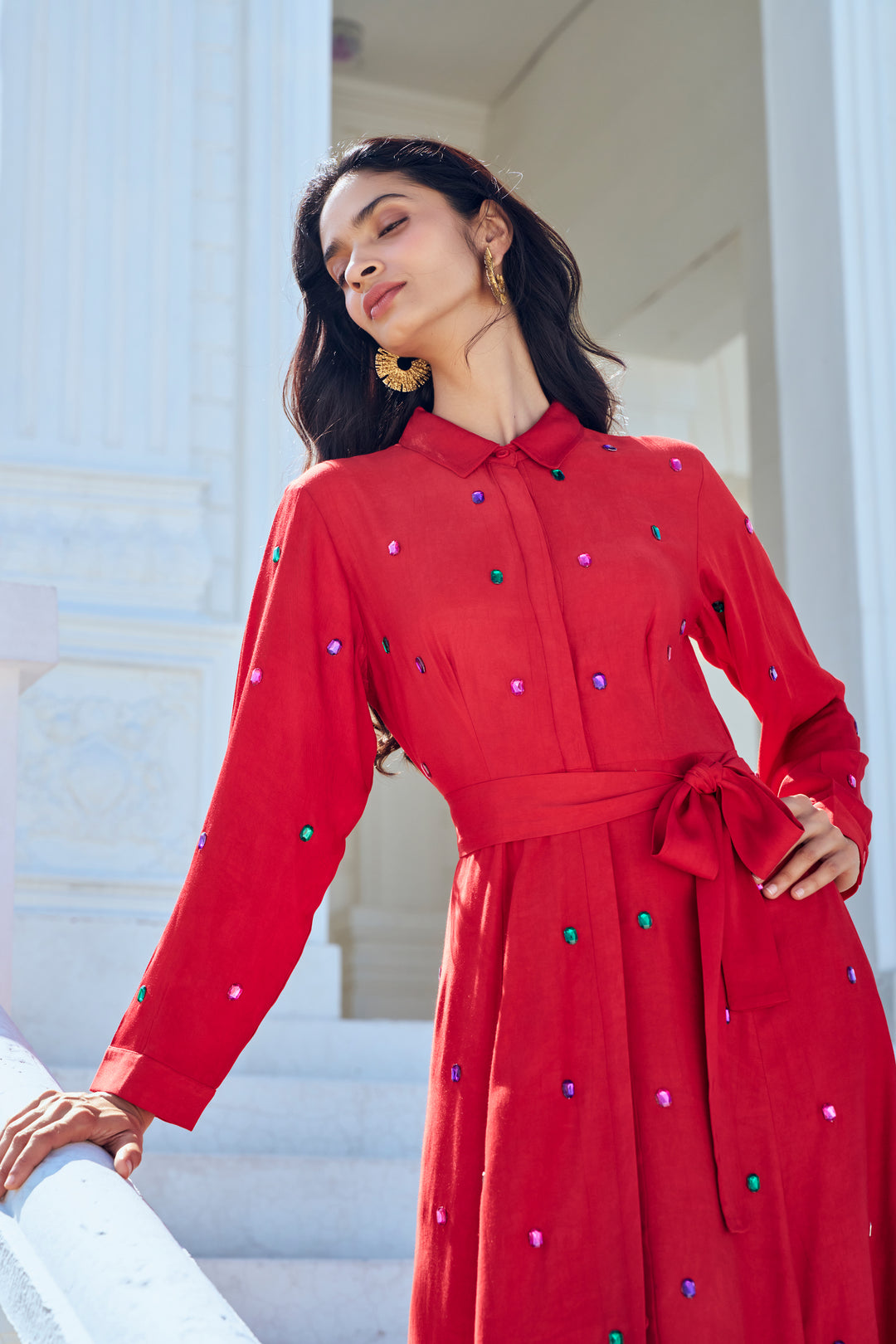 Scarlet dress