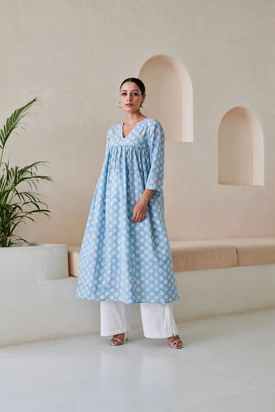 Nila Pleated Kurta