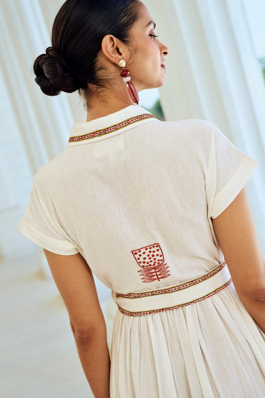 Oyster Shirt Dress