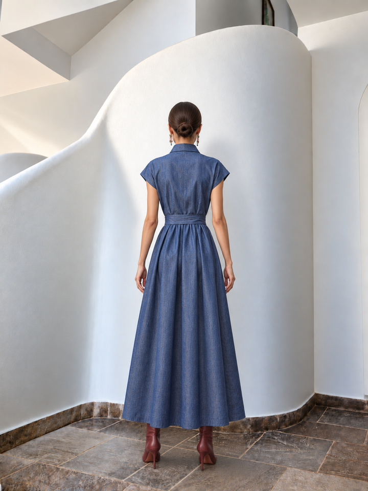 Celestial Shirt Dress