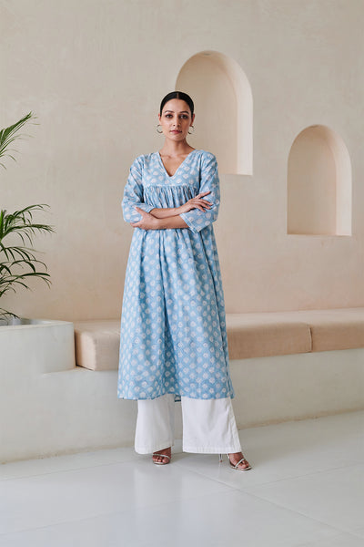 Nila Pleated Kurta