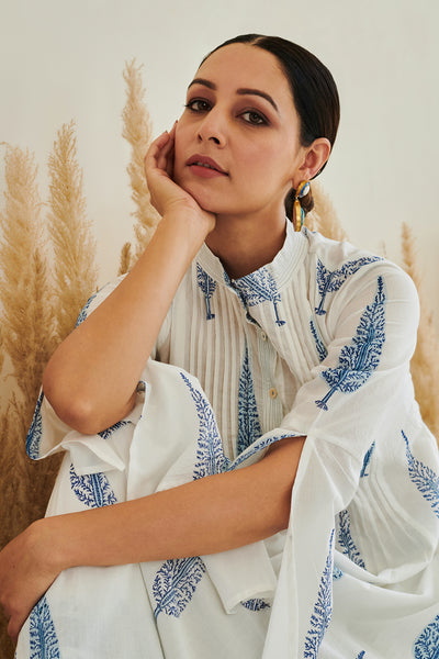 Pankhi Pintuck Kurta