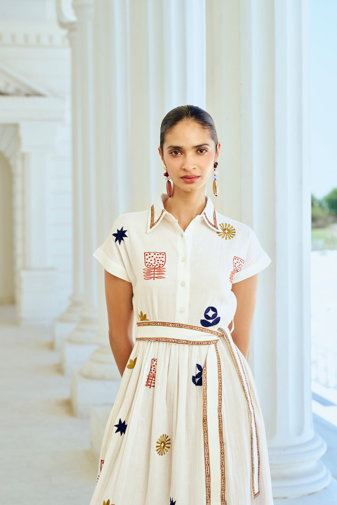 Oyster Shirt Dress