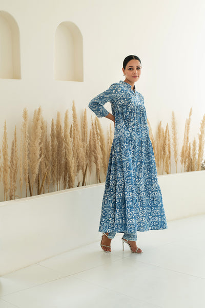 Neelam Tiered Kurta