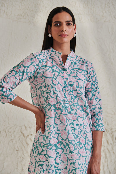 Pankhi short kurta