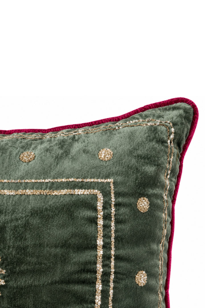 Palmistry Velvet Cushion