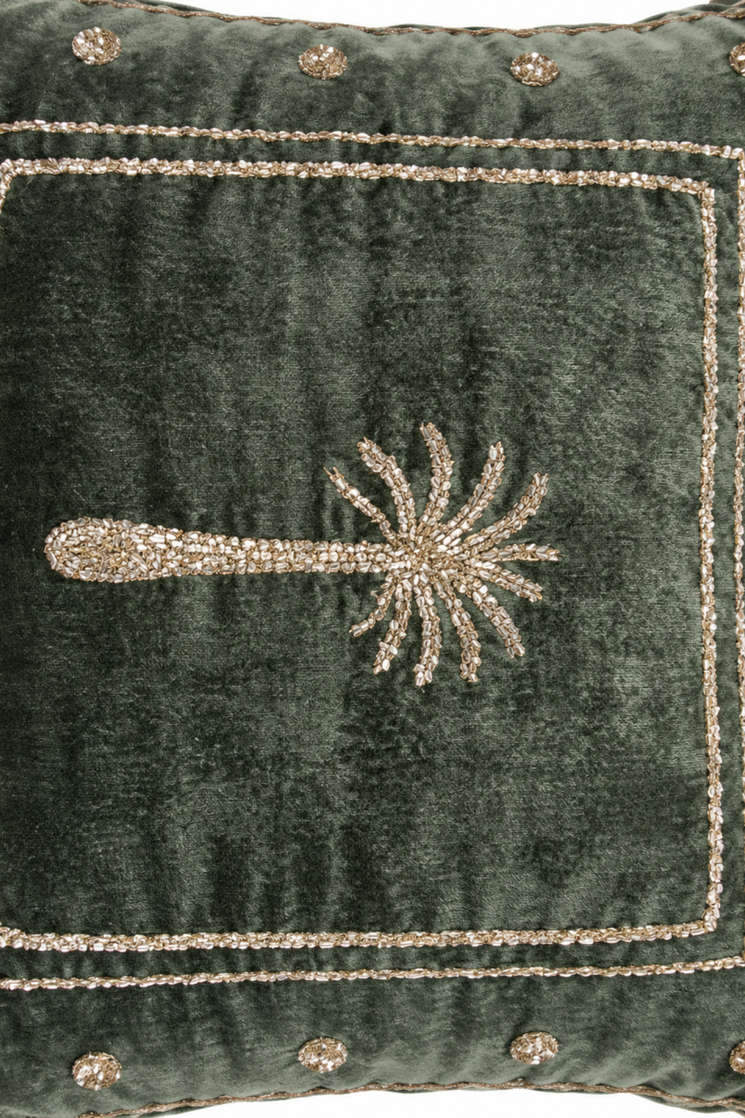 Palmistry Velvet Cushion