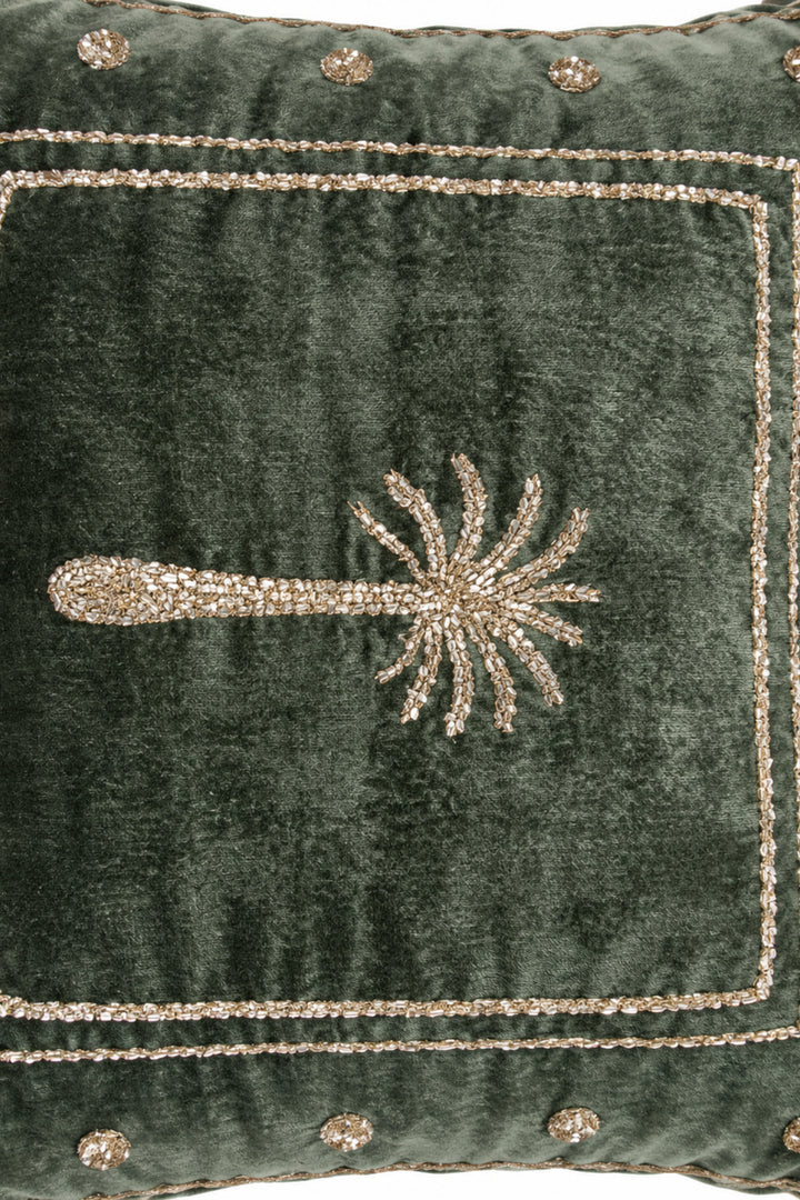 Palmistry Velvet Cushion