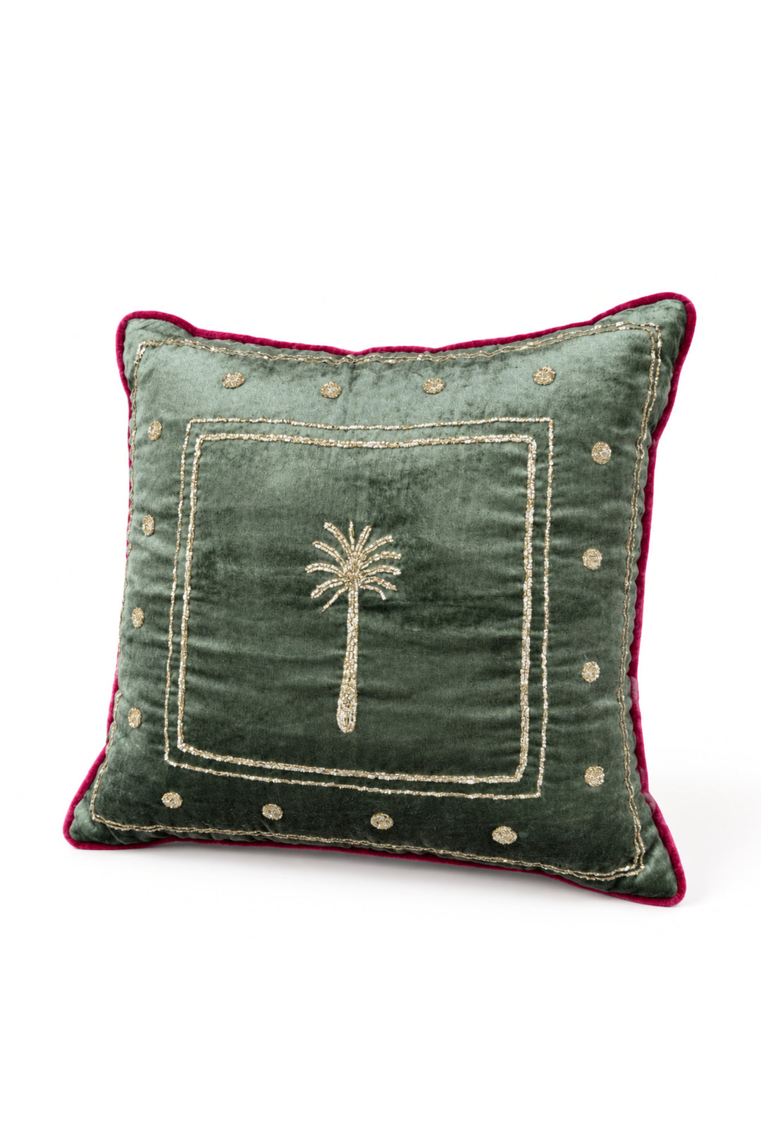 Palmistry Velvet Cushion