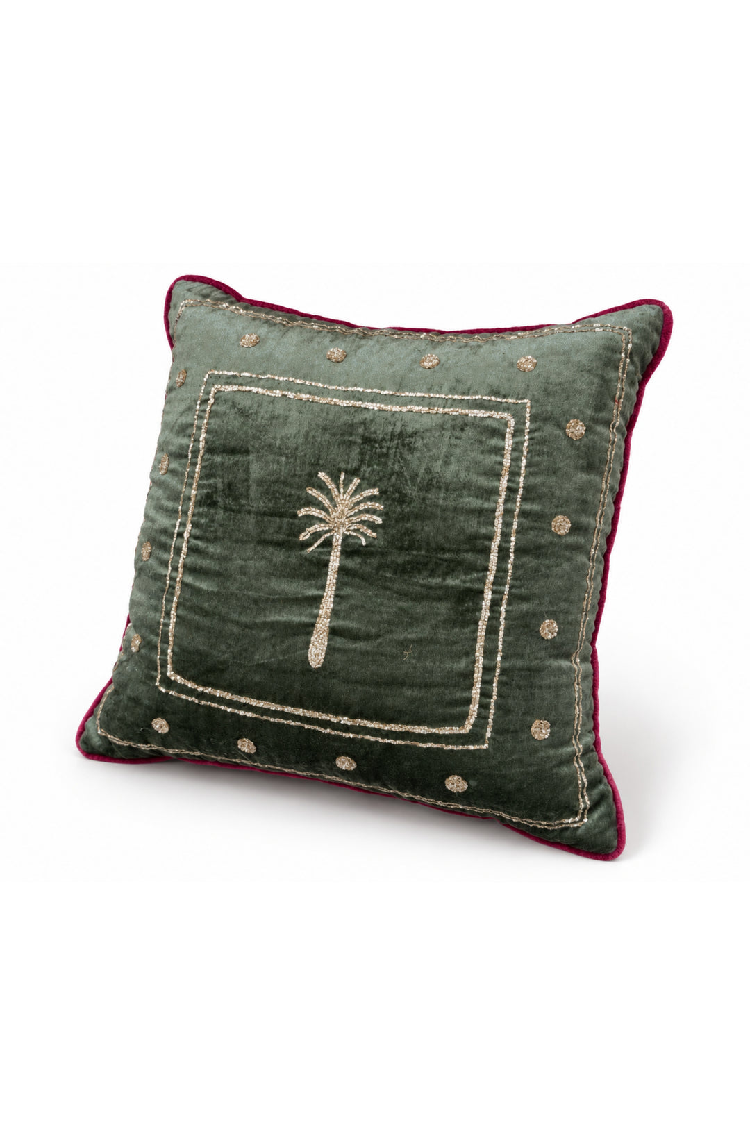 Palmistry Velvet Cushion