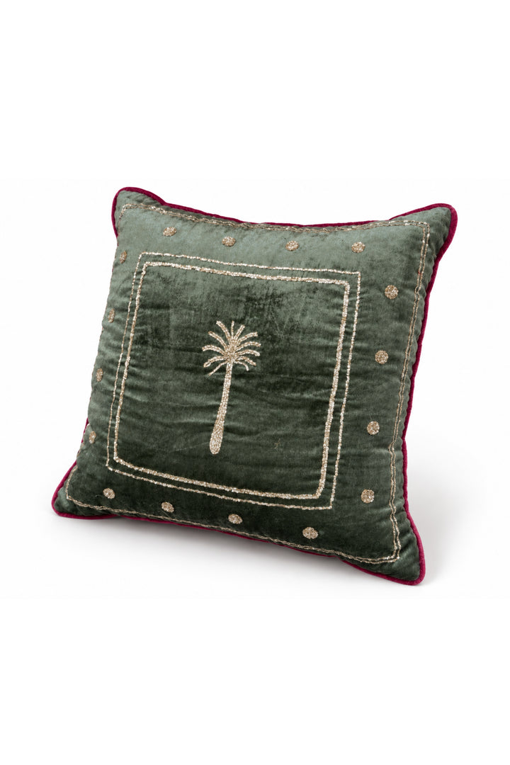 Palmistry Velvet Cushion