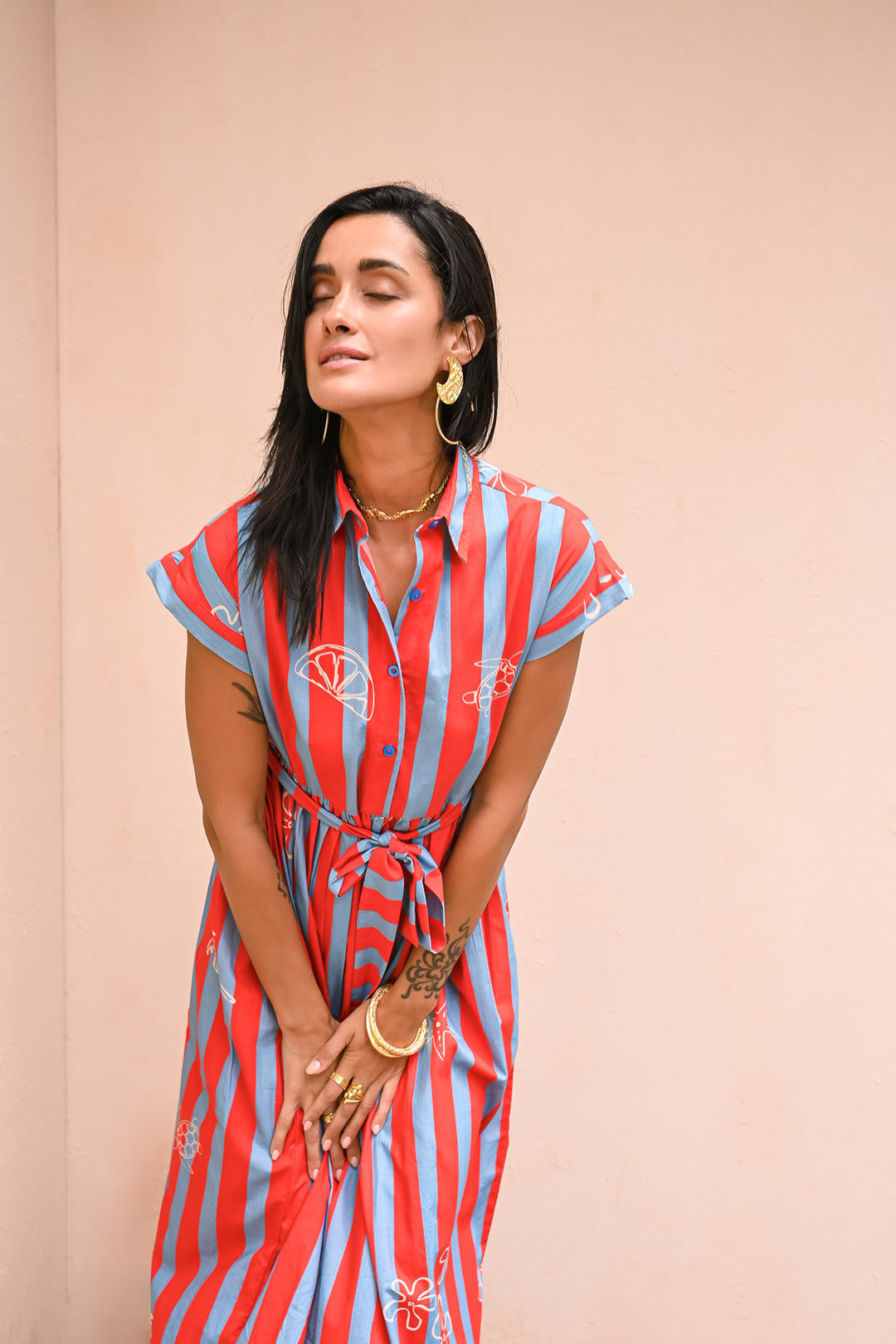 Chilli Shirt Dress