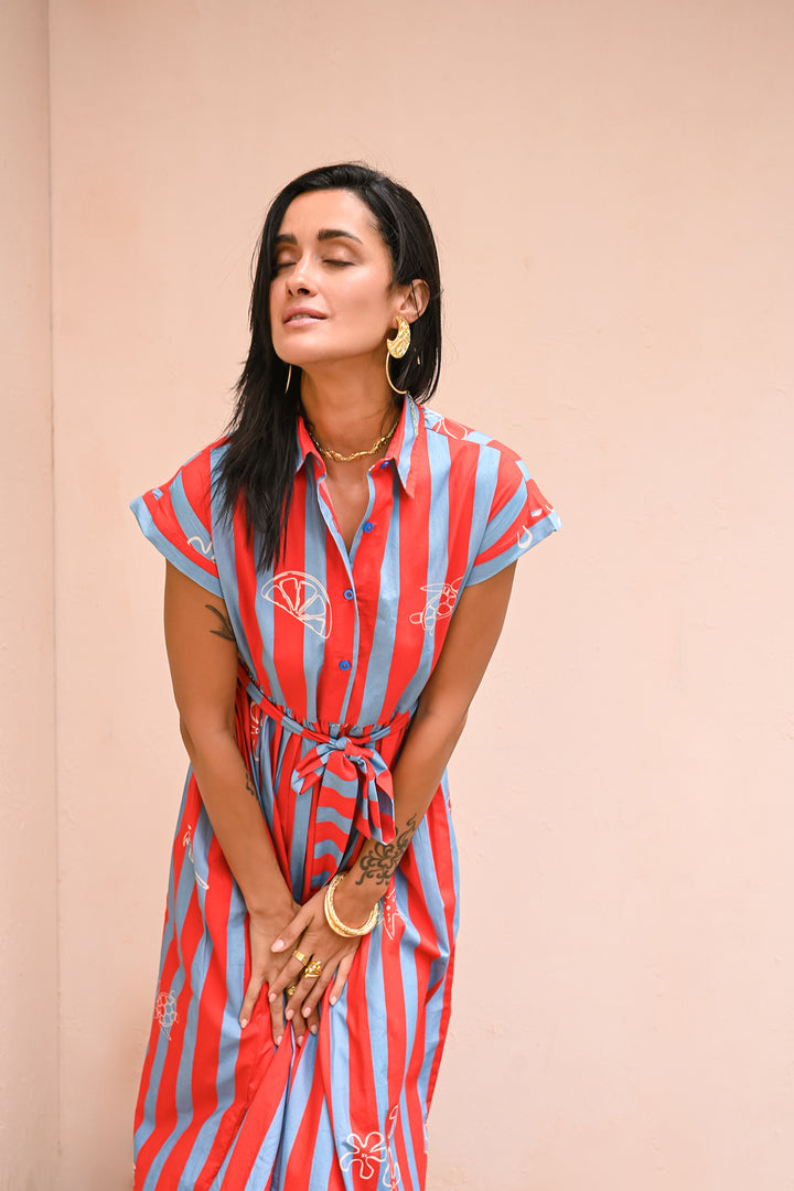 Chilli Shirt Dress