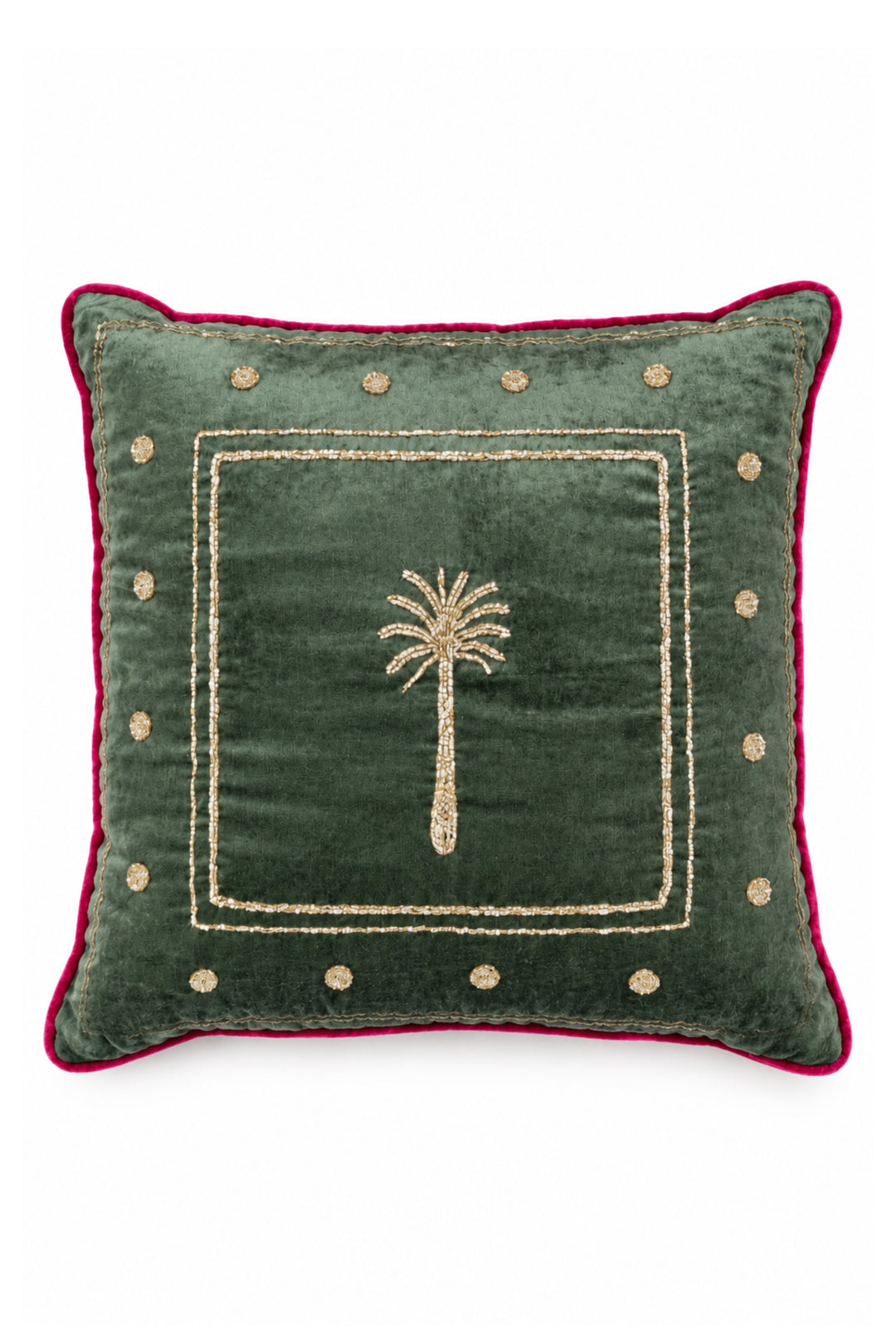 Palmistry Velvet Cushion