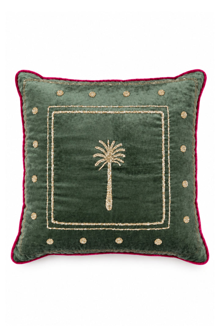 Palmistry Velvet Cushion