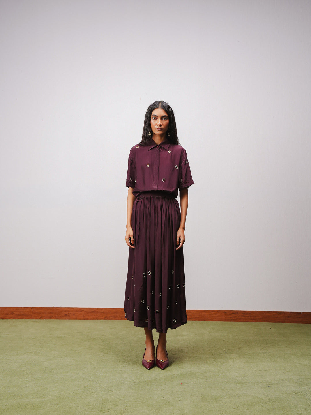 Plum Skirt