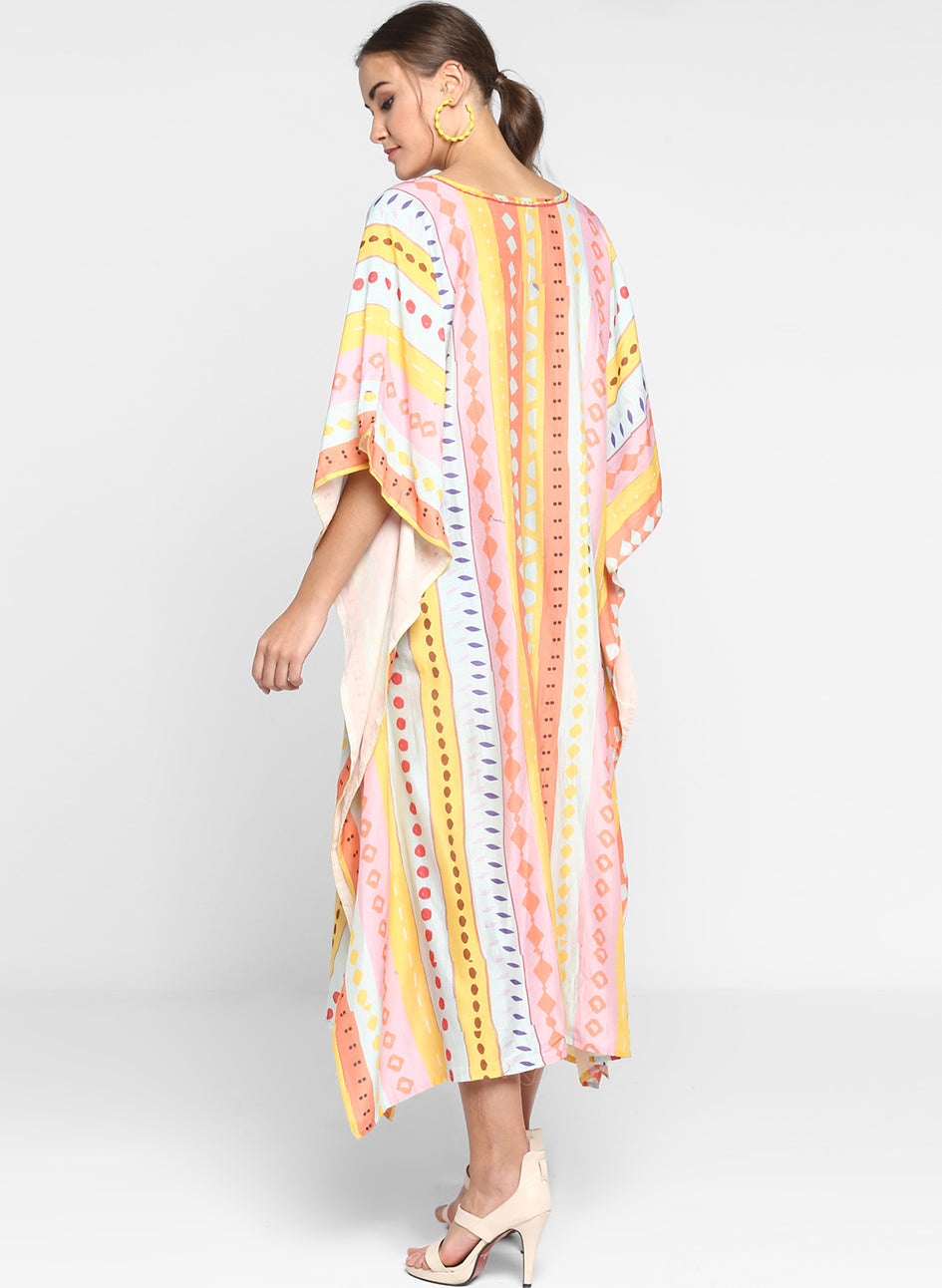 Delphinium Kaftan for Women