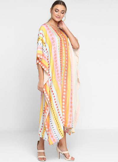 Get Online Delphinium Kaftan 