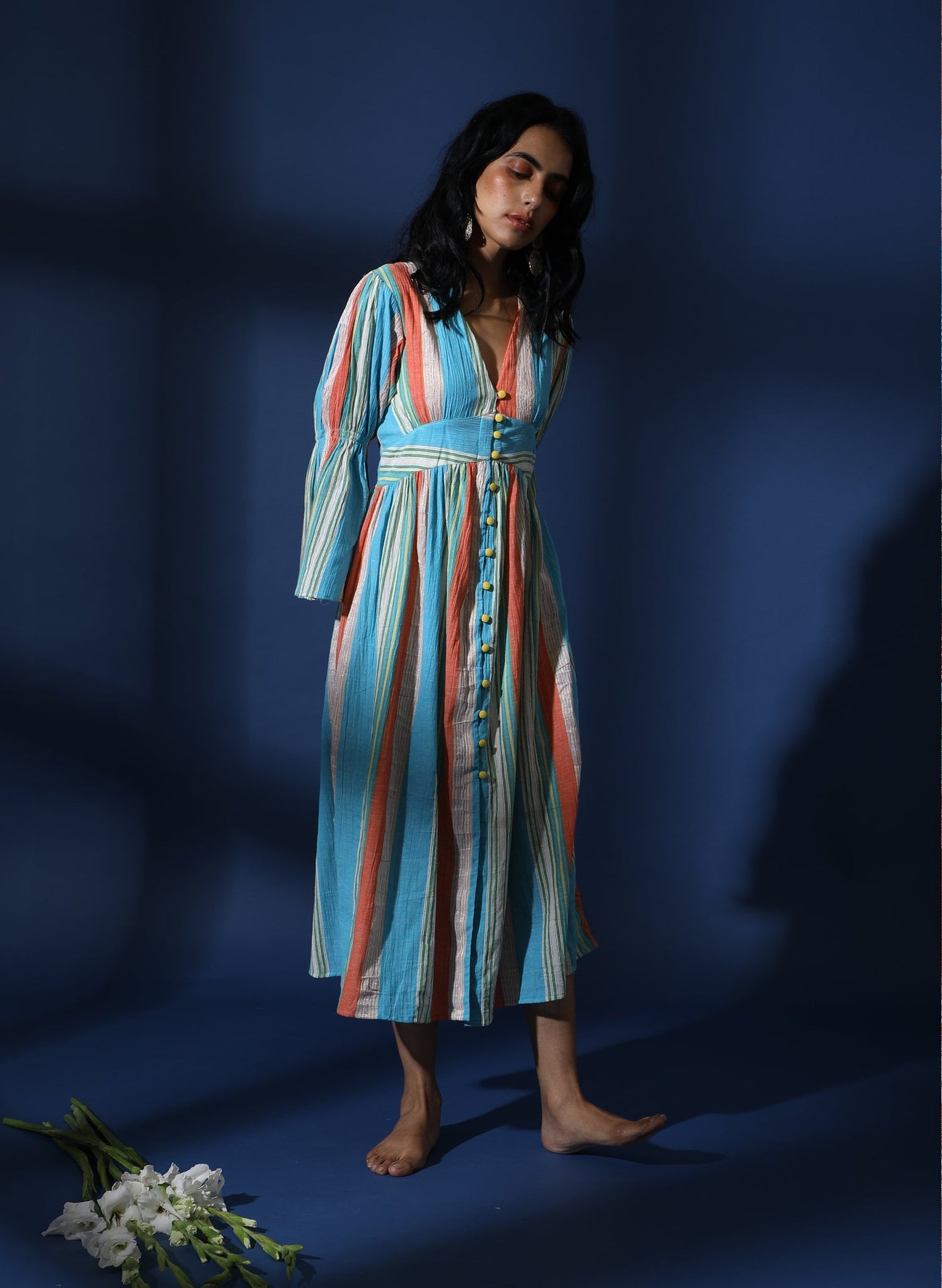Wildflower Midi Dress for Women
