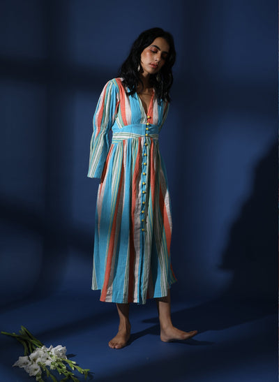 Wildflower Midi Dress for Women