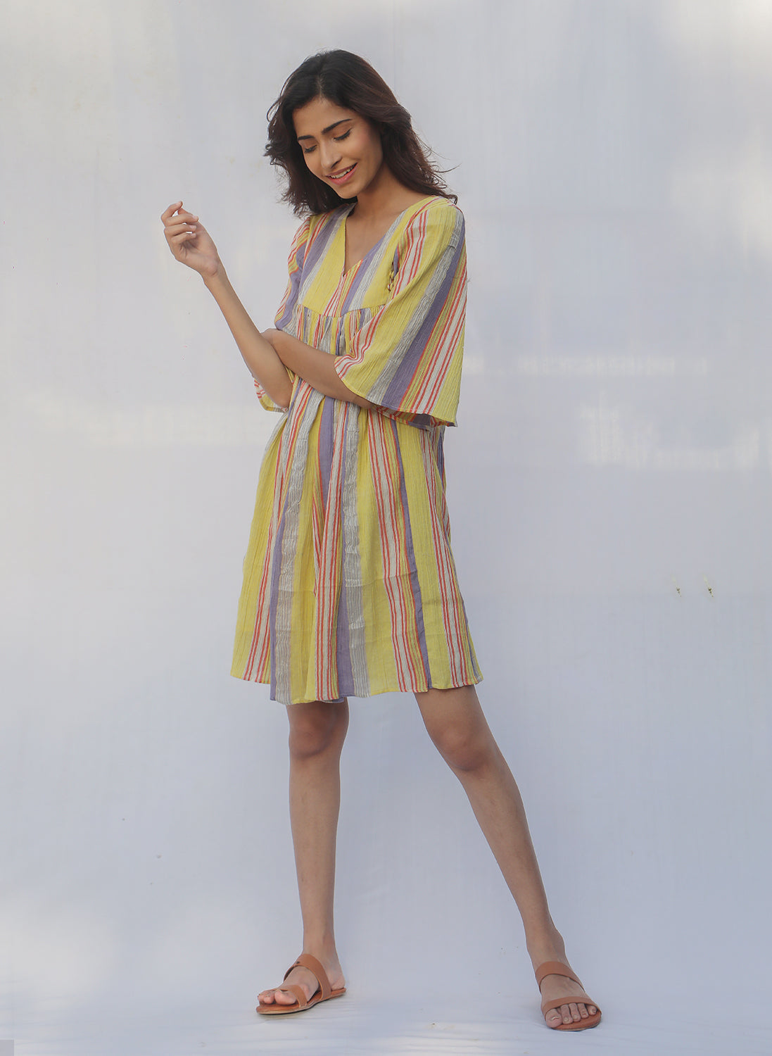 Get Wild Jo Gathered Dress 