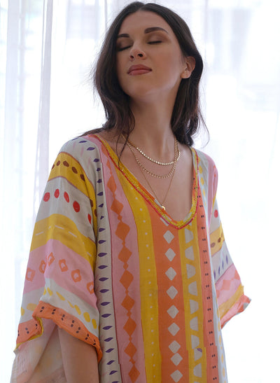 Get Delphinium Kaftan Online