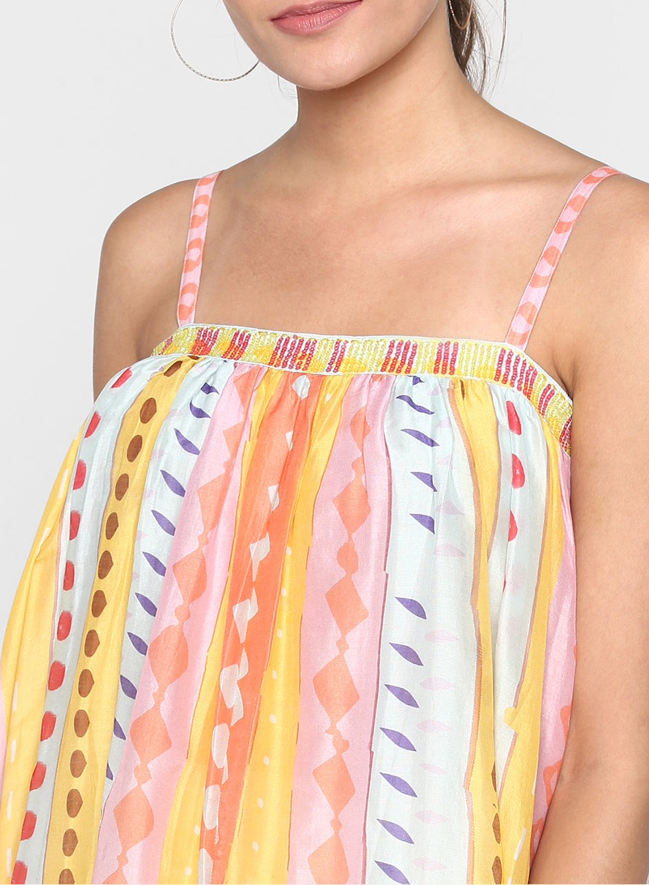 Buy Elegant Noodle Strap Dress