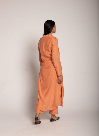 Shop Orange Kira Kurta