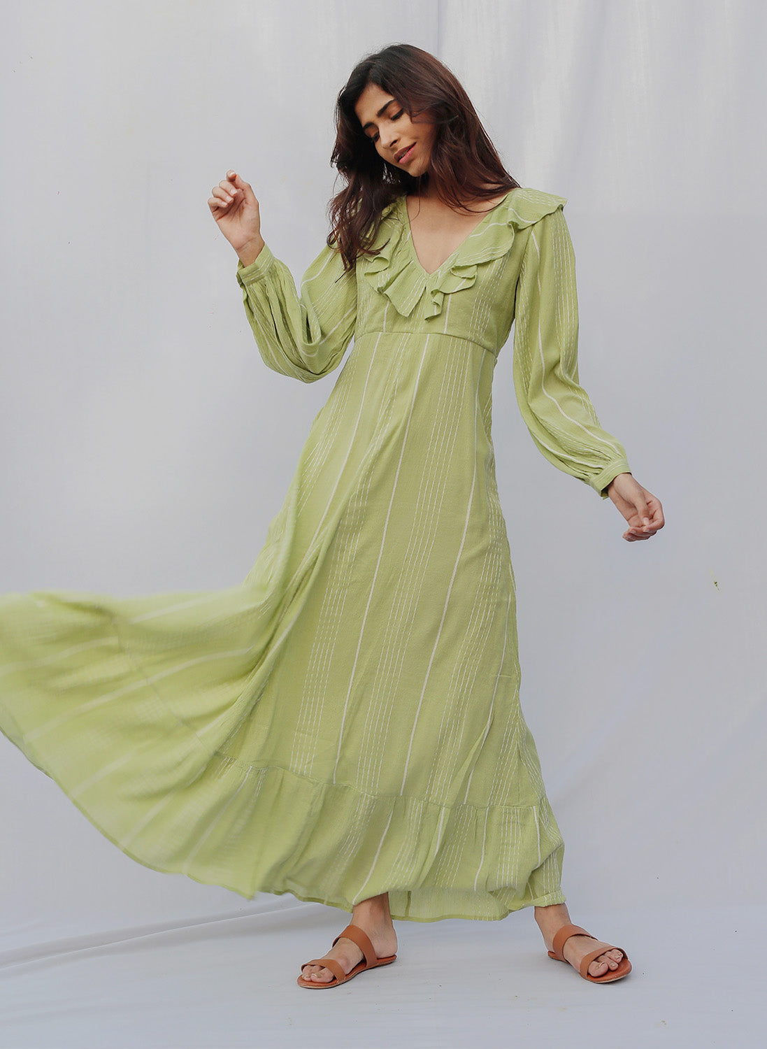 Shop Online Emma Ruffled Dress