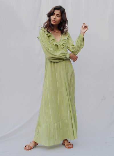 Online Emma Ruffled Dress