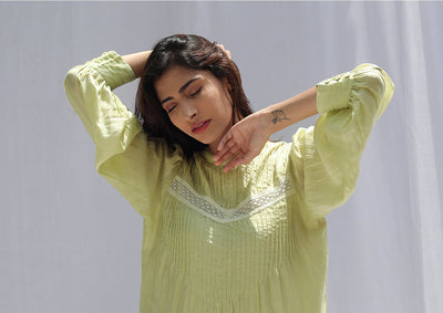 Theburntsoul's Pin-Tucked Dress 