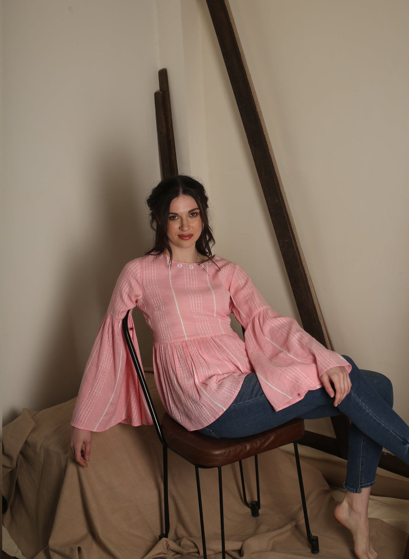 Get Luna Bell Sleeve Top