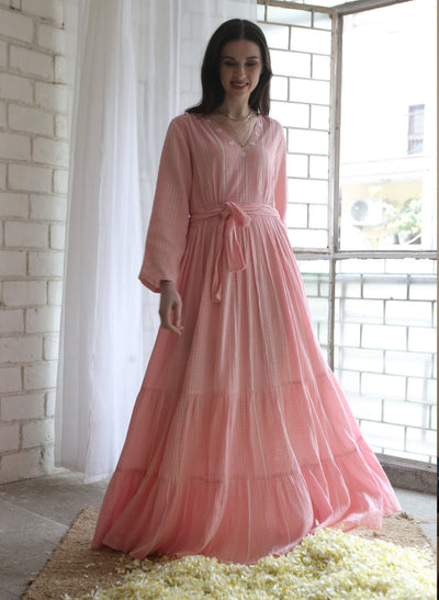 Shop Luna Gathered Tier Dress