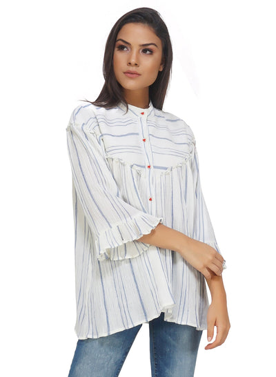 Buy Online Vanilla Frill Shirt