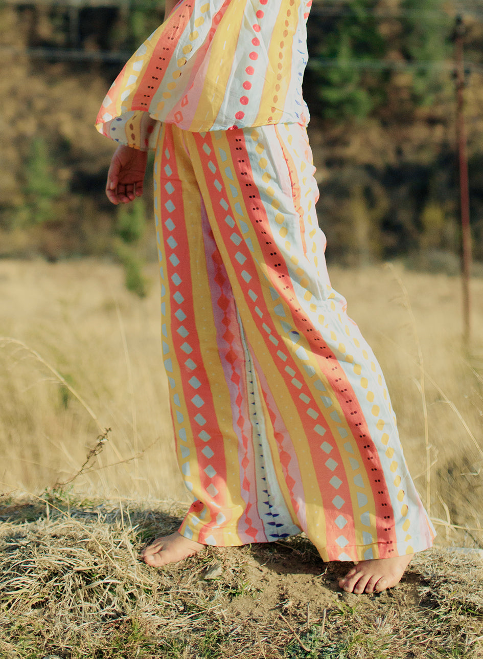 Online Delphinium Straight Trousers