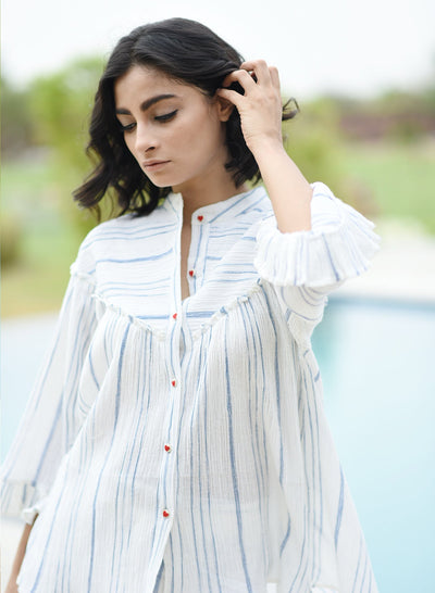 Shop Vanilla Frill Shirt