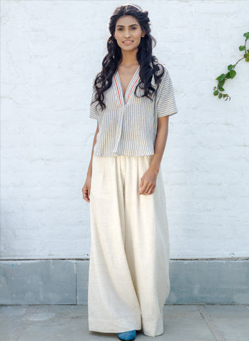 Buy Women's Wella Cream Palazzos