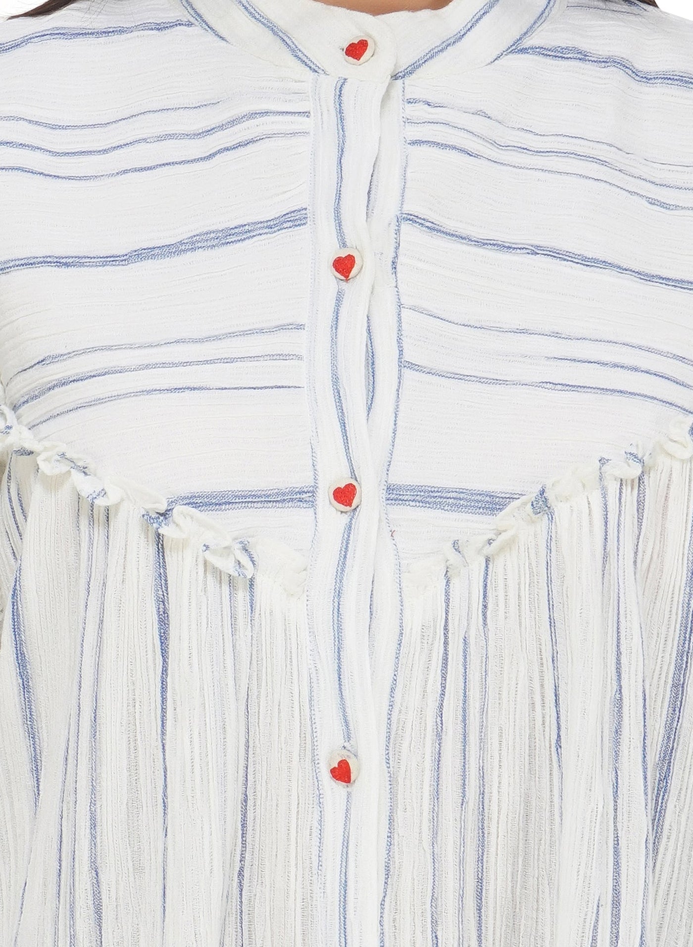 Women's Vanilla Frill Shirt